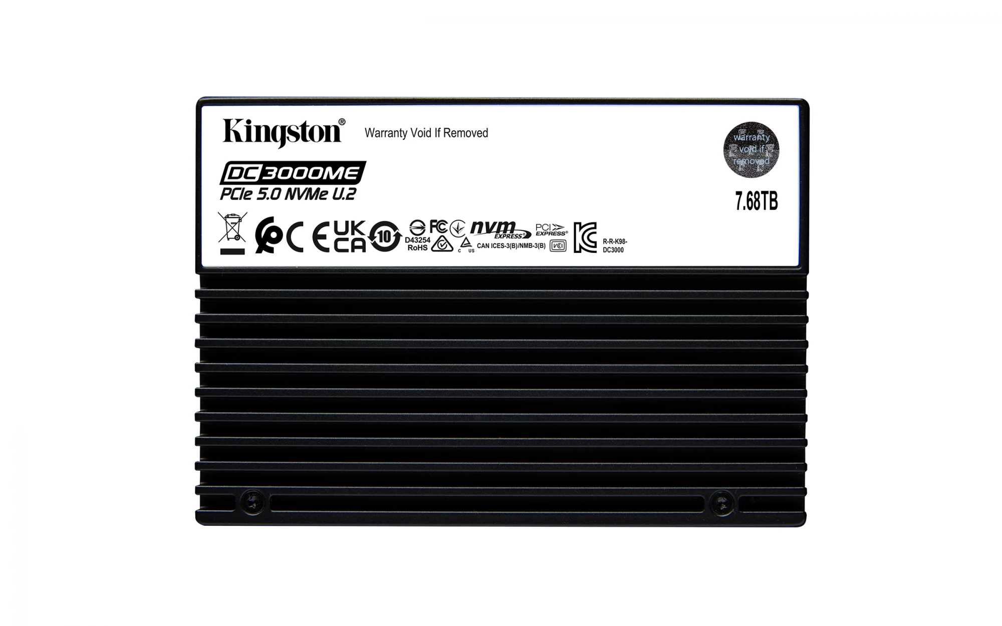 Kingston Technology 7.68TB DC3000ME U