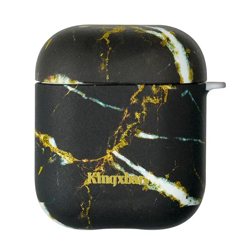 Kingxbar Marble Silikona Aizsargapvalks Austiņām Apple