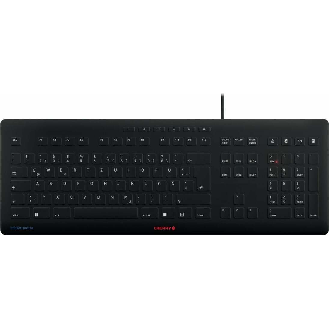 Klaviatūra Cherry CHERRY Stream USB QWERTZ