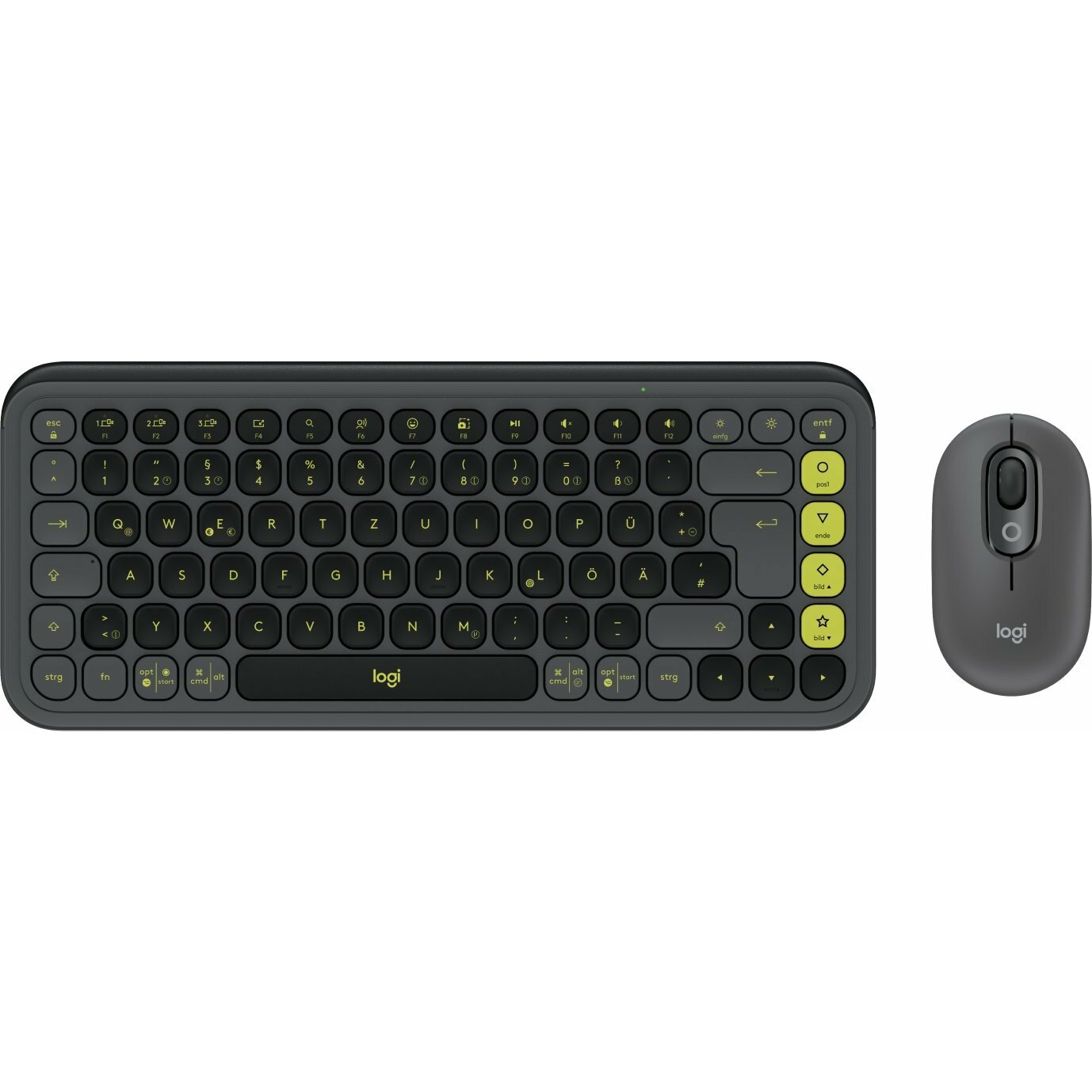Klaviatūra un pele Logitech POP Icon