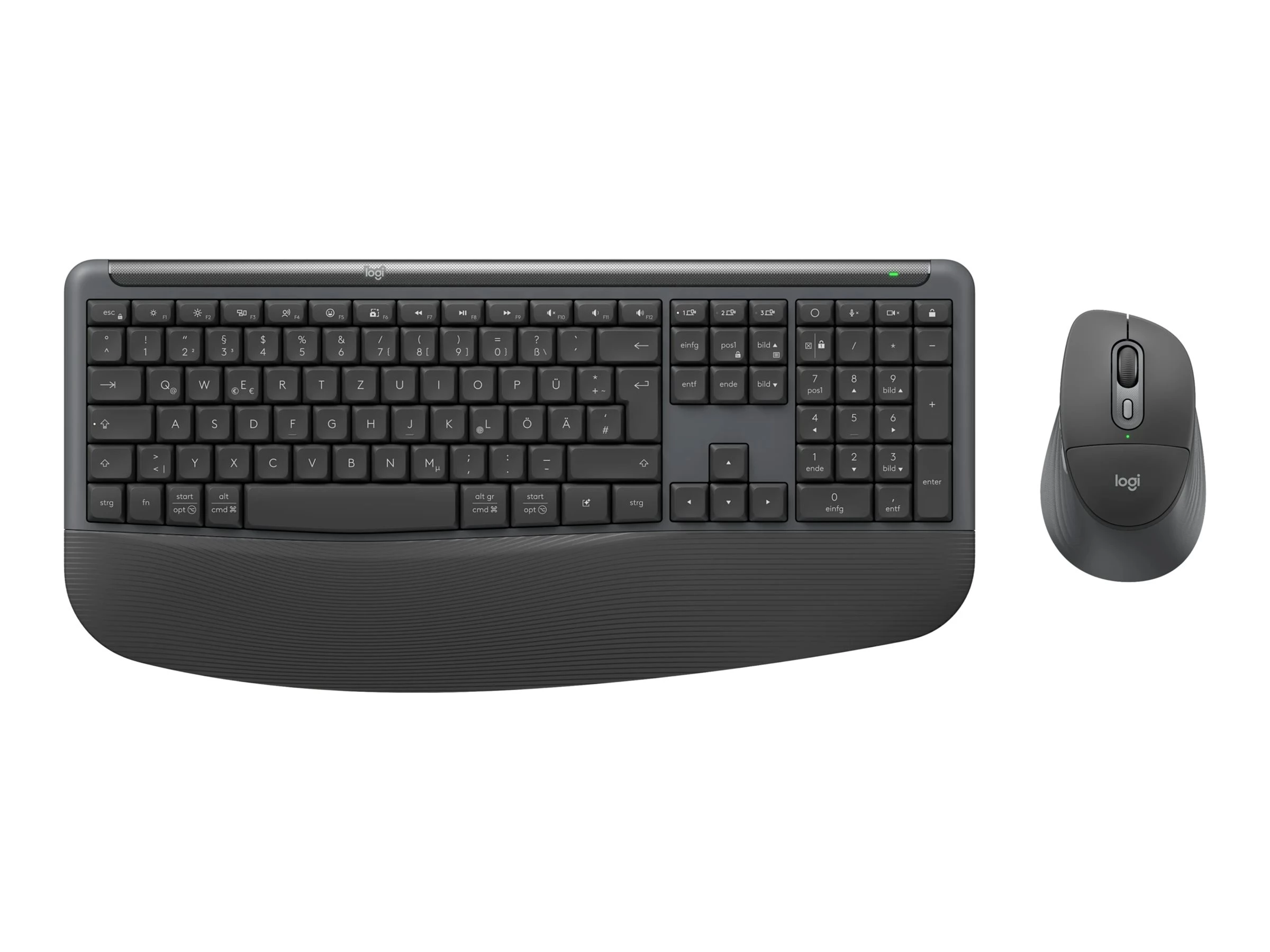 Klaviatūra un pele Logitech Signature Comfort