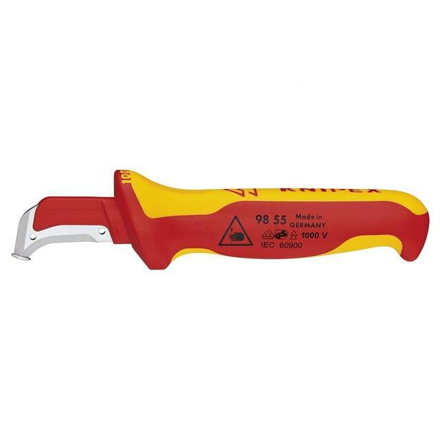 KNIPEX Knife; for electricians; semicircular; Tool