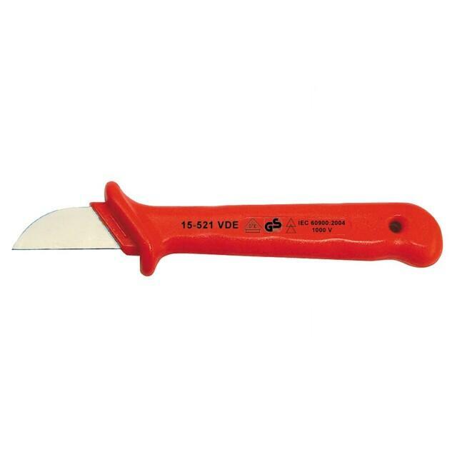 BERNSTEIN Knife; for electricians; straight; for