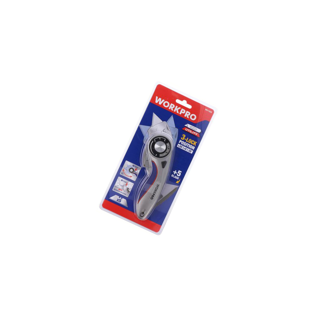 WORKPRO Knife; locked blade; folding |