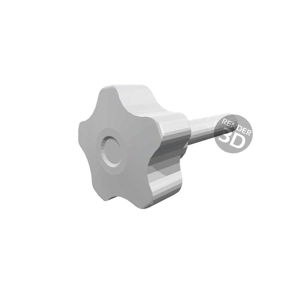 ELESA+GANTER Knob; Ø: 32mm; Ext.thread: