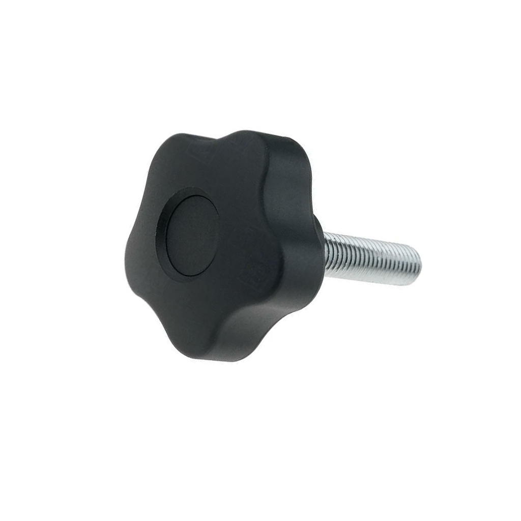 ELESA+GANTER Knob; Ø: 50mm; Ext.thread: