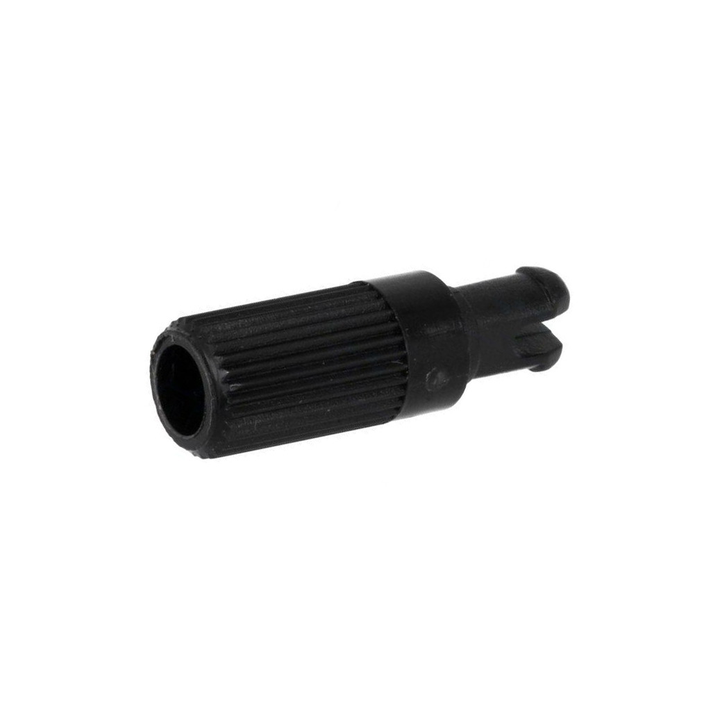 PIHER Knob; shaft knob; black; Ø6x12mm