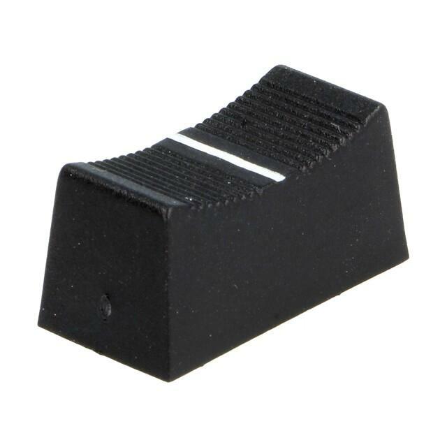 CLIFF Knob; slider; black; 23x11x11mm; Width