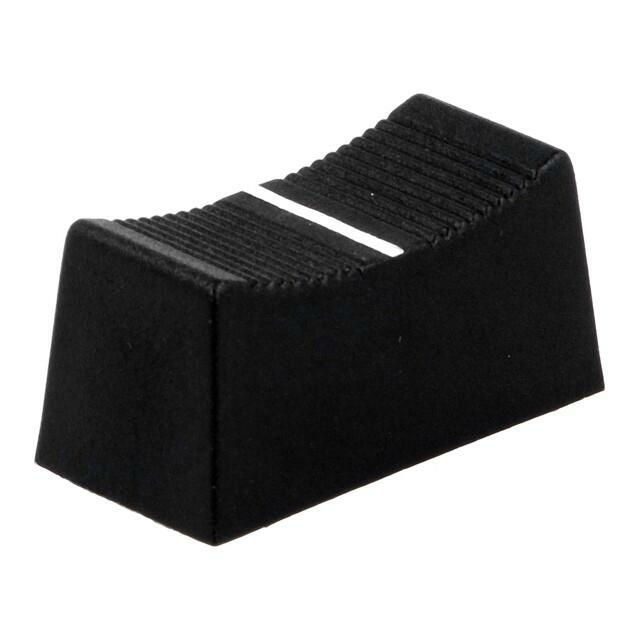 CLIFF Knob; slider; black; 23x11x11mm; width