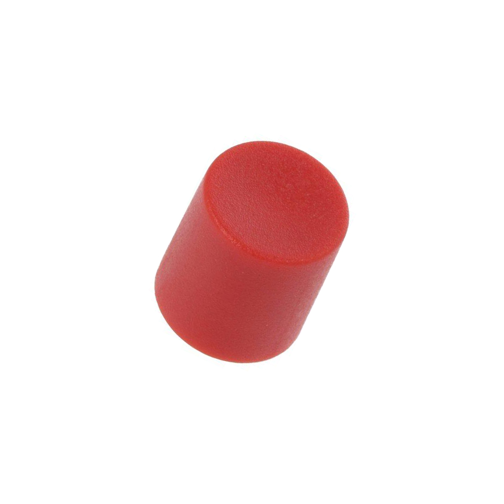 CLIFF Knob; slider; red; Ø8.2x8