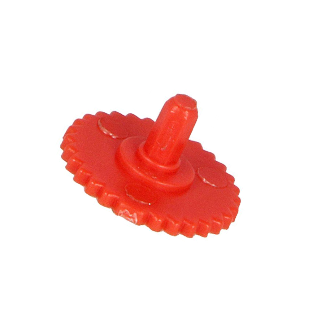 ACP Knob; thumbwheel; red; Ø11.5mm