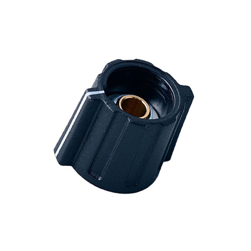 OKW Knob; with pointer; ABS; Øshaft: