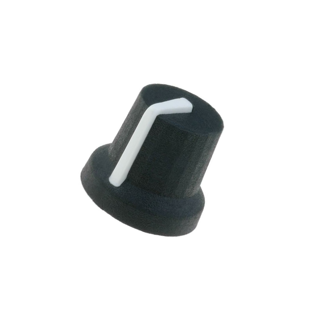 CLIFF Knob; with pointer; rubber,plastic