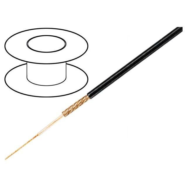 Koaksiālais kabelis 50Om Ø2.8mm vara
