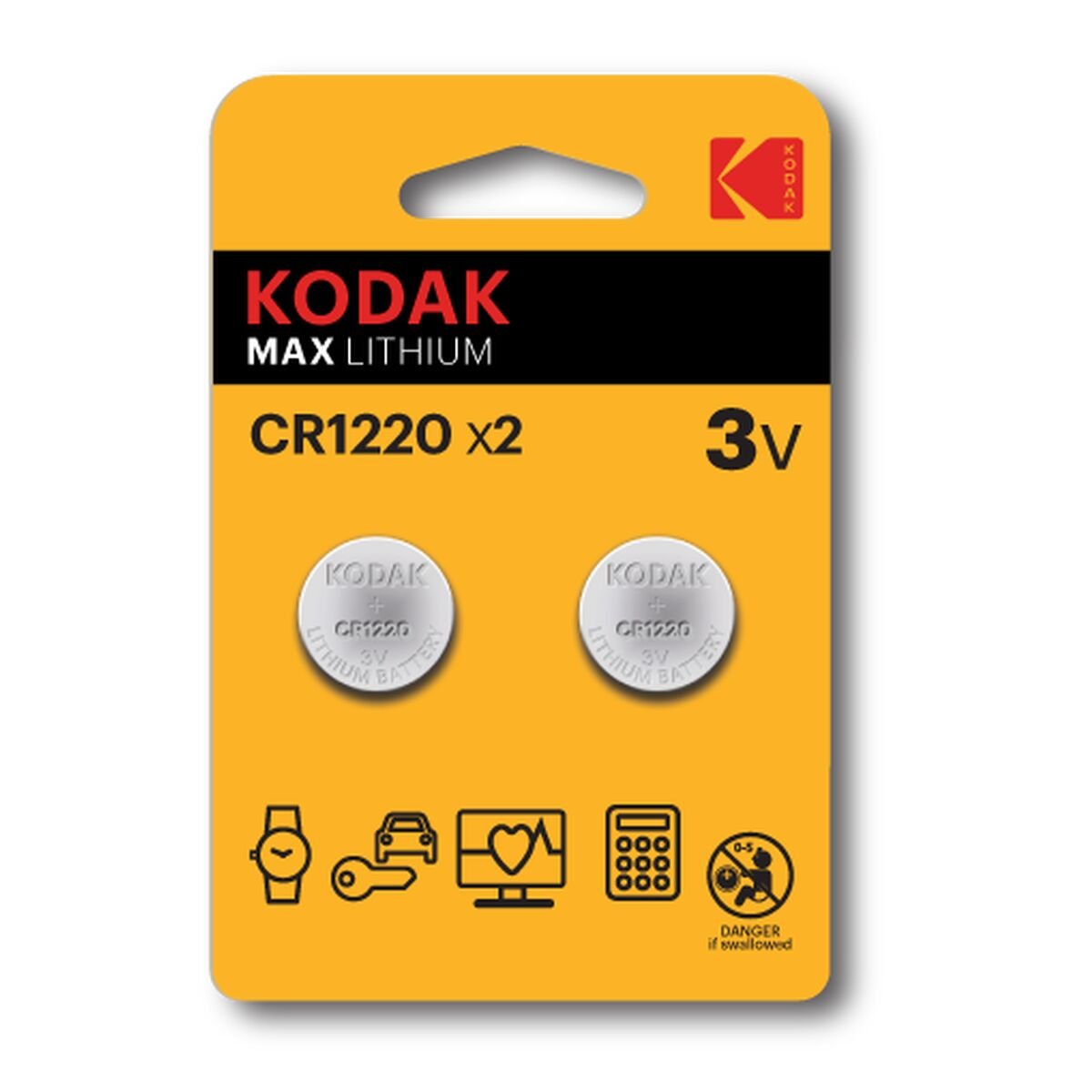 Kodak Lithium CR1220 / 3V Baterijas