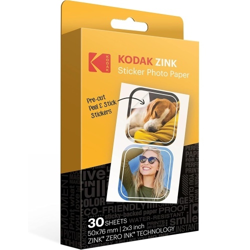 Kodak ZINK 2x3`` 50x76 mm 30