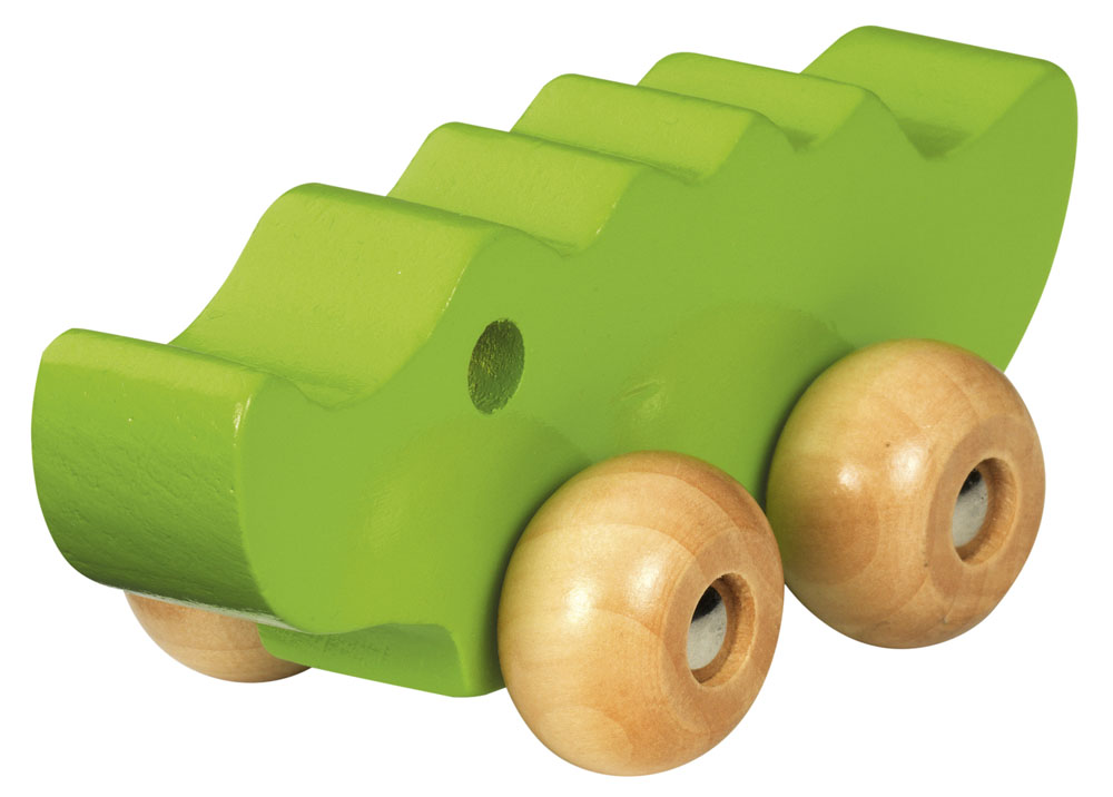 Koka rotaļlieta dzīvnieki (krokodils) Fashy Little