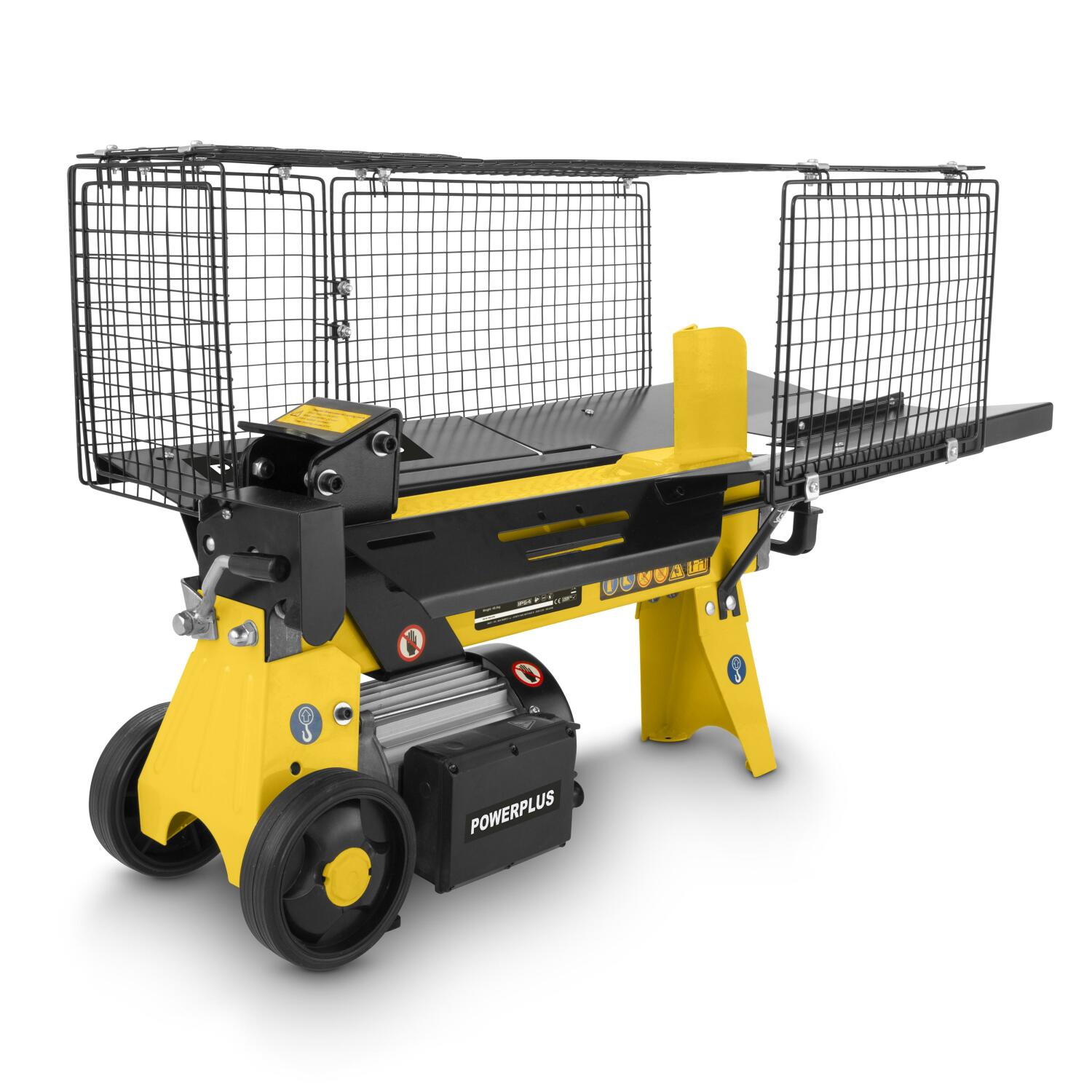 POWERPLUS Koksnes šķēlējs 1500W, Šķelšanas