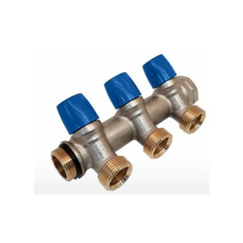 Kolektors ar ventiļiem 3/4"-4-ceļi 3/4"