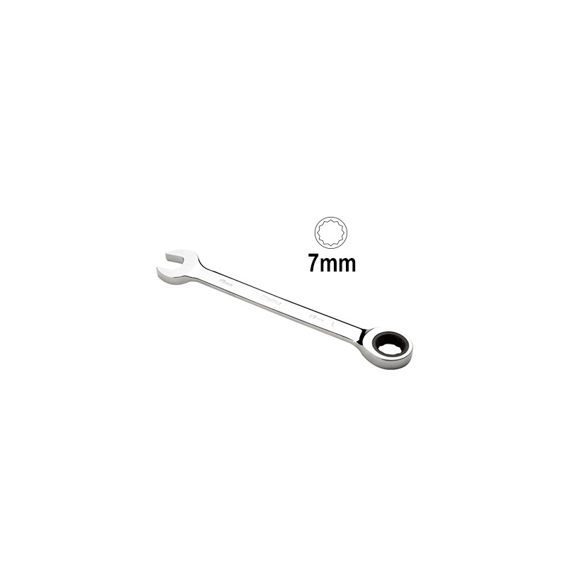 Kombinētā atslēga ar reversu 8mm, JBM