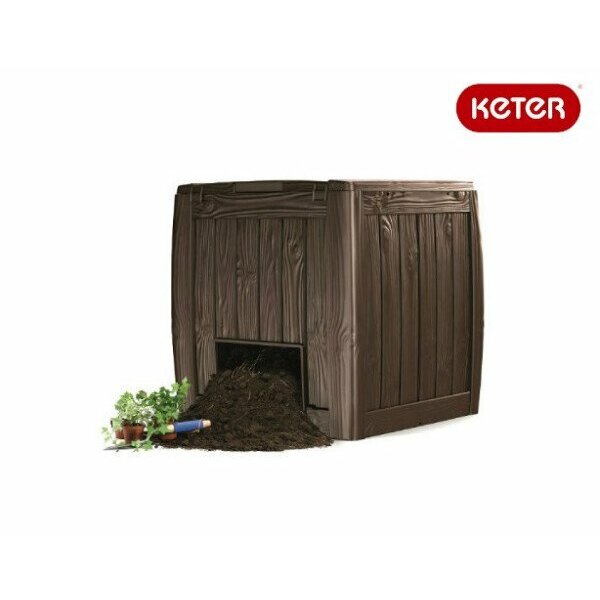 Komposta kaste Keter DECO ar pamatni