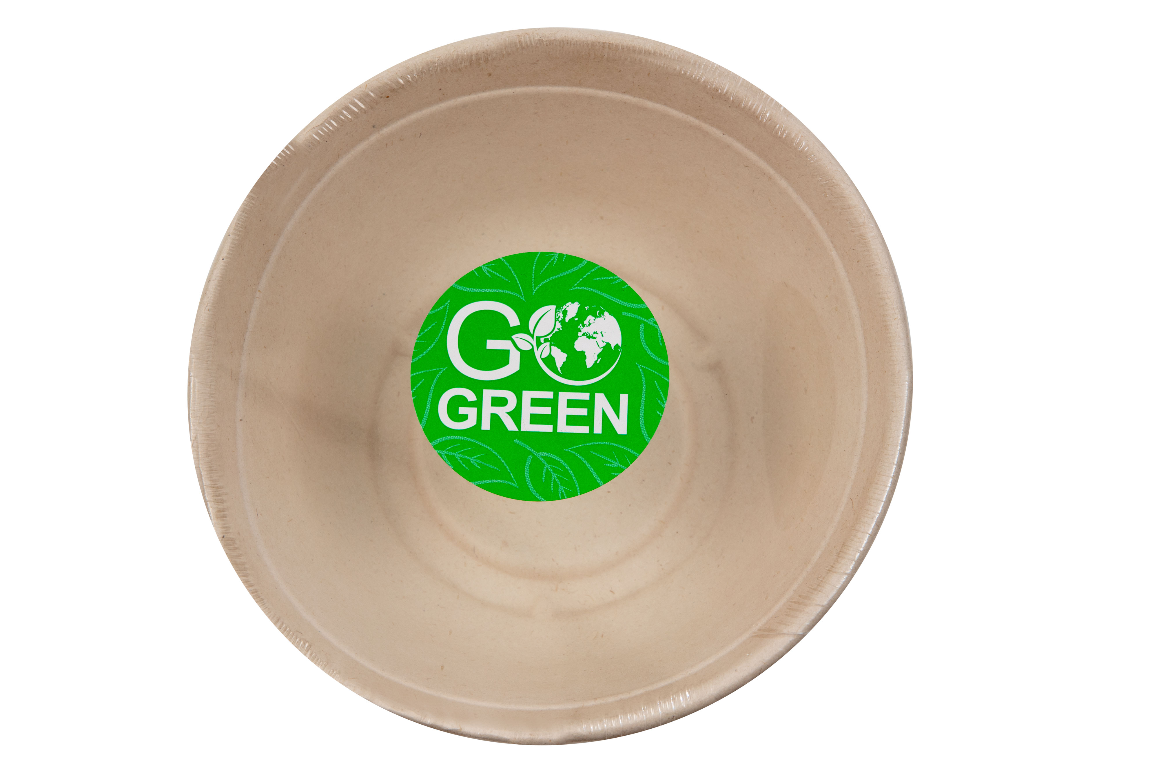 GOGREEN Kompostējamās cukurniedru bļodiņas 1100ml 5