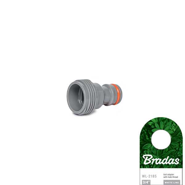 BRADAS Konektors WHITE LINE , ar ārējo
