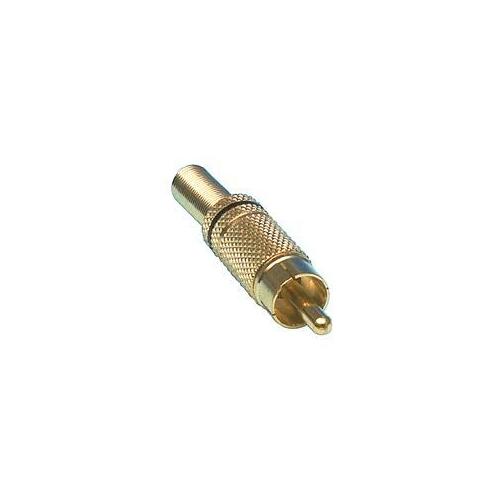 OEM Kontaktdakšiņa RCA melna | AU/CX-RC-M-G/B