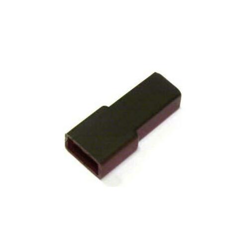 OEM Kontaktu izolators F-6.3mm melns