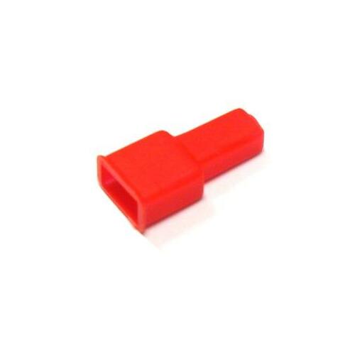OEM Kontaktu izolators M-6.3mm sarkans