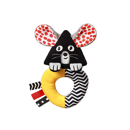 BABYONO Kontrastējošais grabulis MOUSE 1677 |