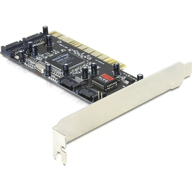 DELOCK Controller SATA, 4 port with