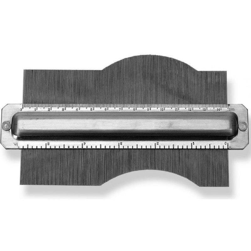 PRC Kopēšanas šablons metāla 150mm SCALA
