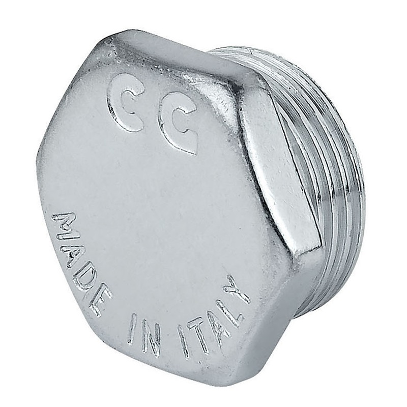 Cavaletto Korķis 1/2" M, hromēts |