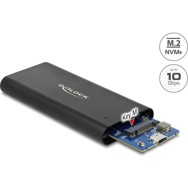 Delock External Enclosure for M.2