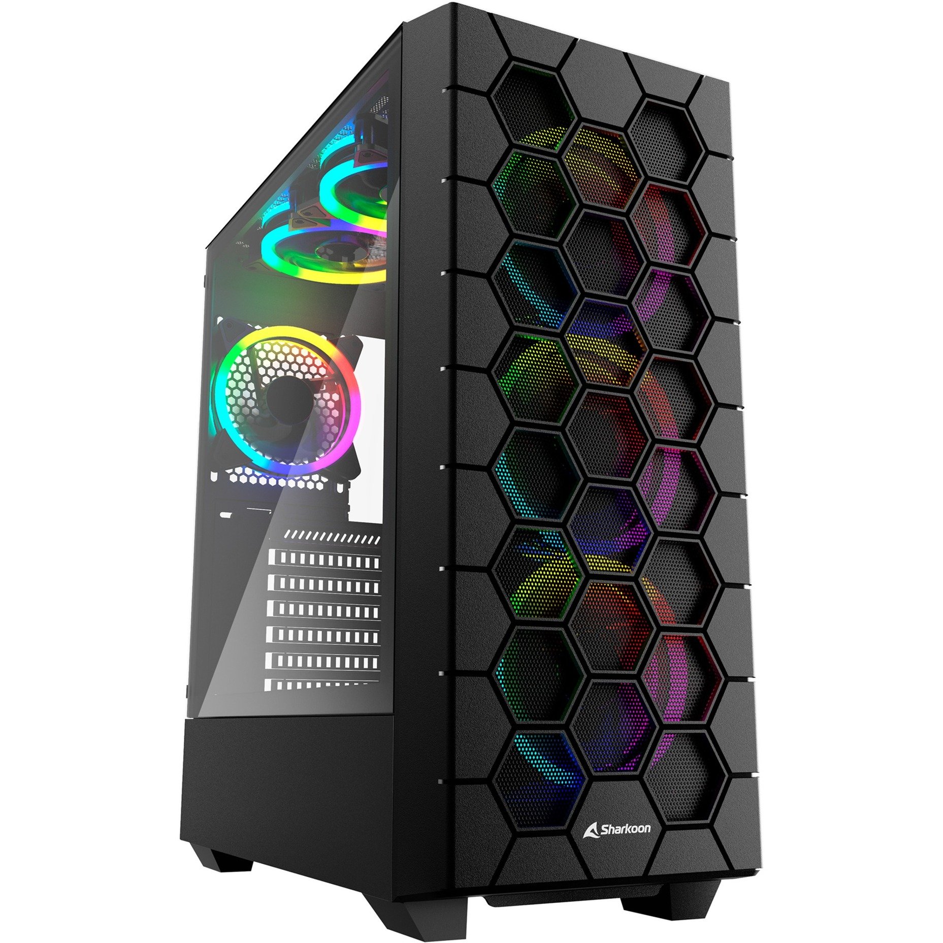 PC korpuss Sharkoon RGB HEX Desktop