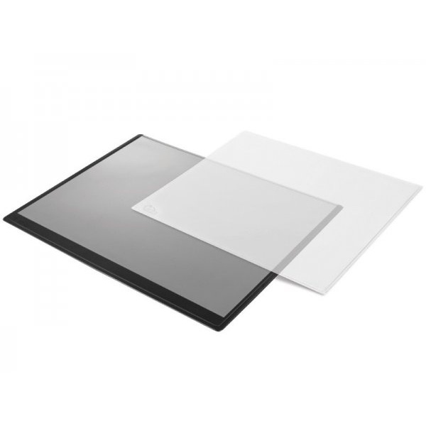 Table mat Forpus, 50x63cm, black with