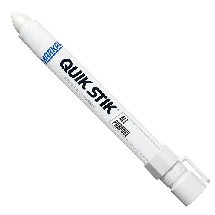 MARKAL Krāsains krītiņš Quik Stik, balta