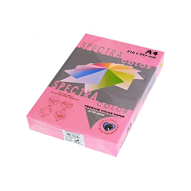 Krāsains papīrs A4, 75g/m2, 500 loksnes