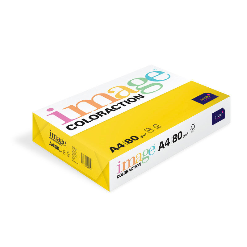 Krāsains papīrs A4, 80g/m2, 500 loksnes
