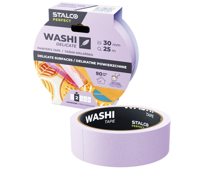 Stalco Perfect Krāsošanas lente WASHI Delicate