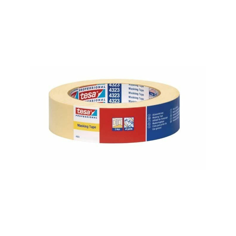 Krāsotāju līmlente, dzeltena 50mx50mm  TESA (04323-00013)