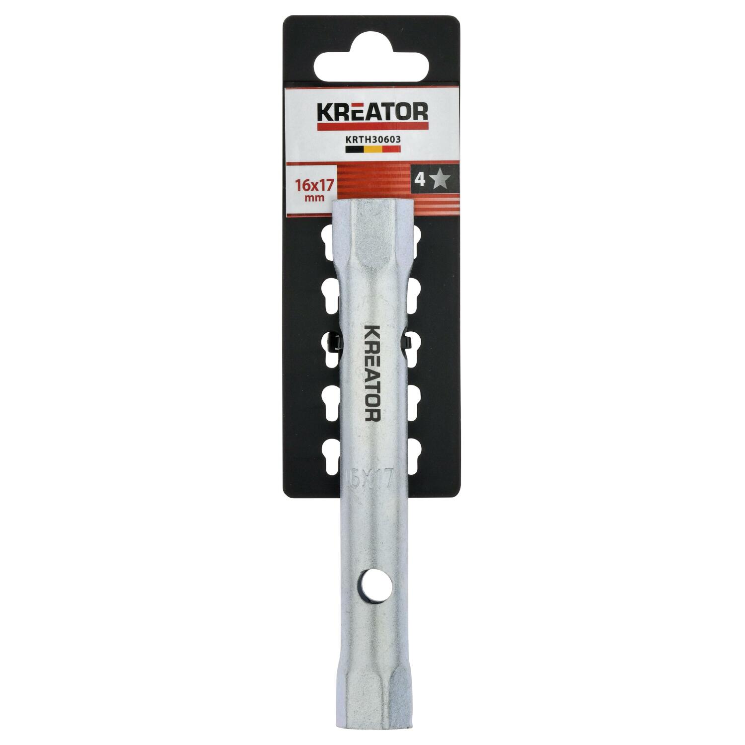 Kreator cauruļveida uzgriežņu atslēga KRTH30603, 16mm