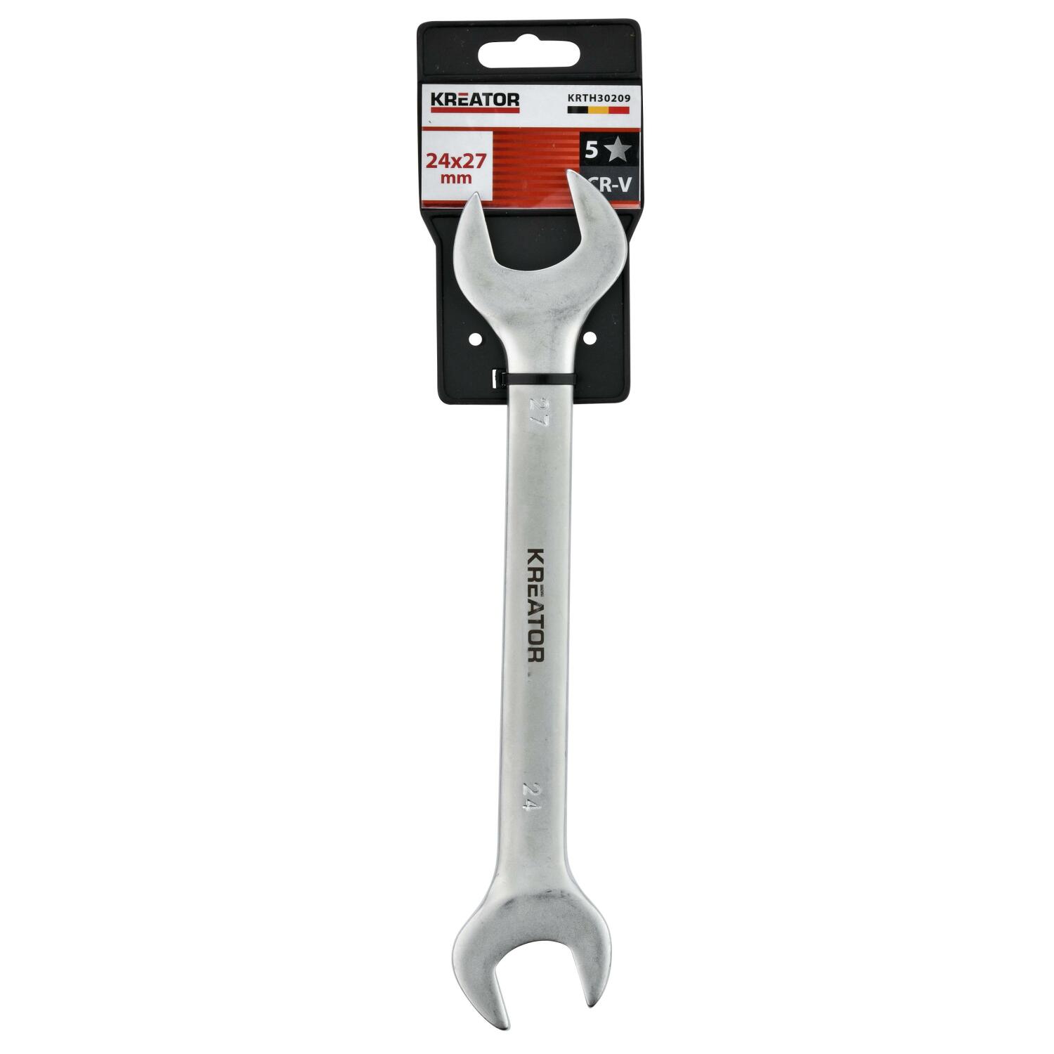 Kreator divpusējā uzgriežņu atslēga KRTH30209, 250mm