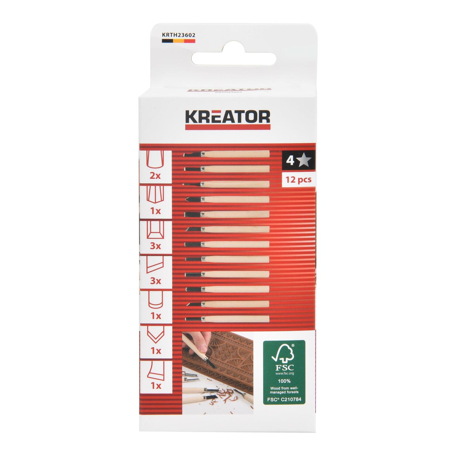 Kreator mini koka kaltu komplekts KRTH23602