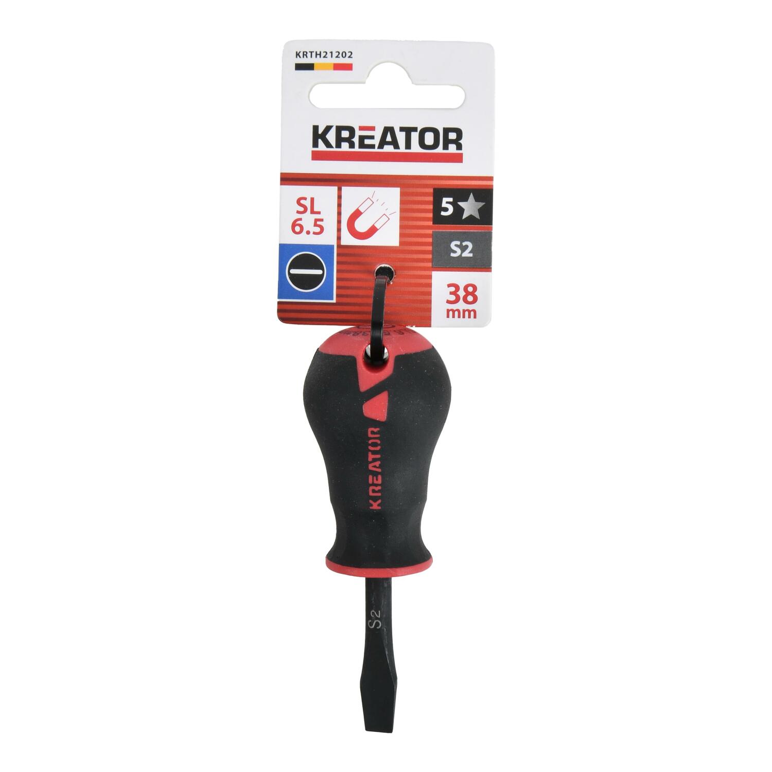 Kreator plakanais skrūvgriezis KRTH21202, 38mm, SL6