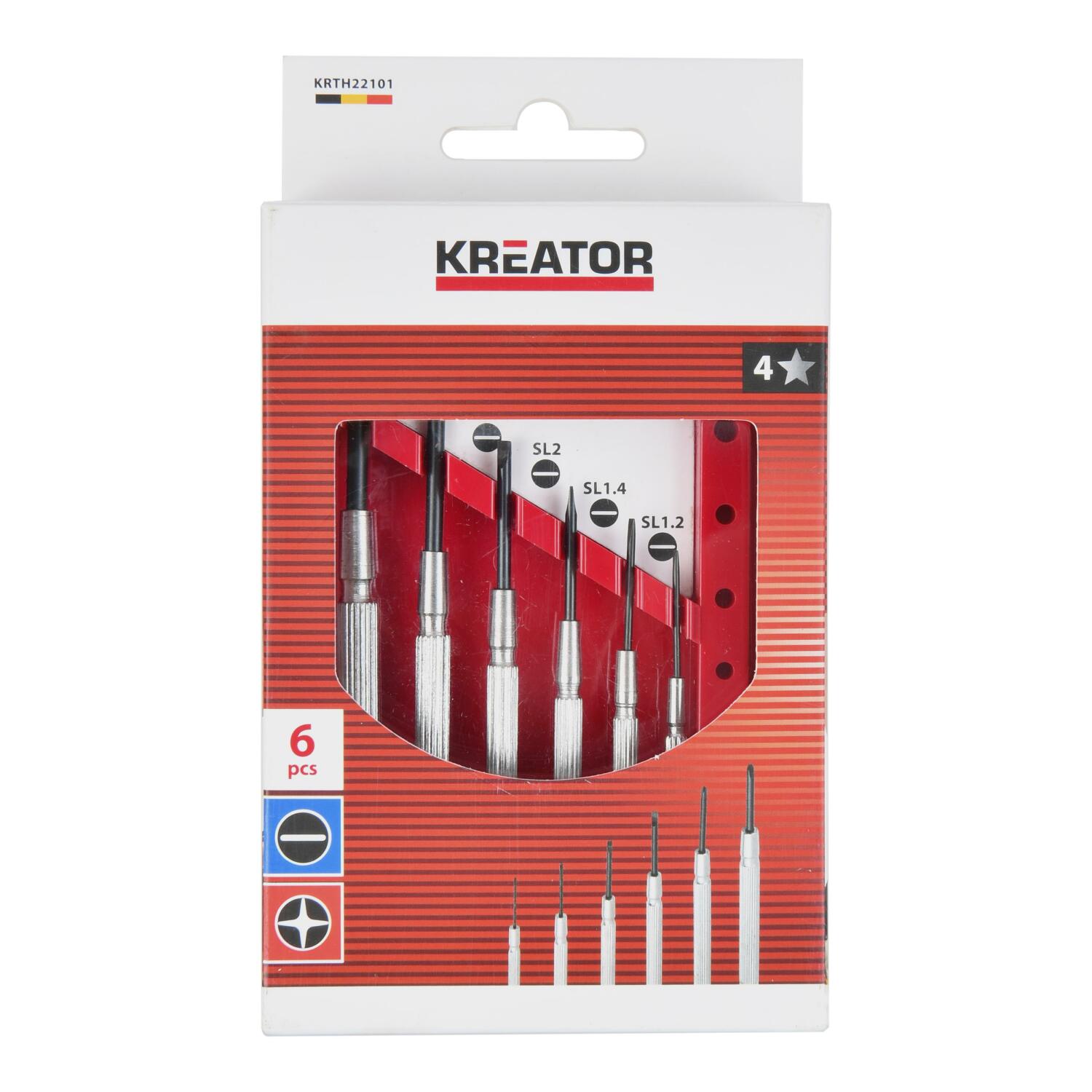KREATOR Skrūvgriežu komplekts SL PH 25