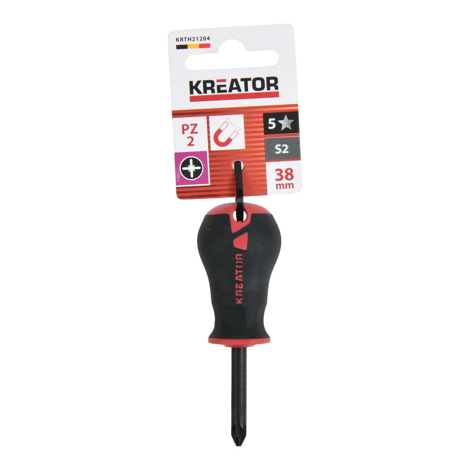 Kreator skrūvgriezis KRTH21204, PZ2, 38mm, S2