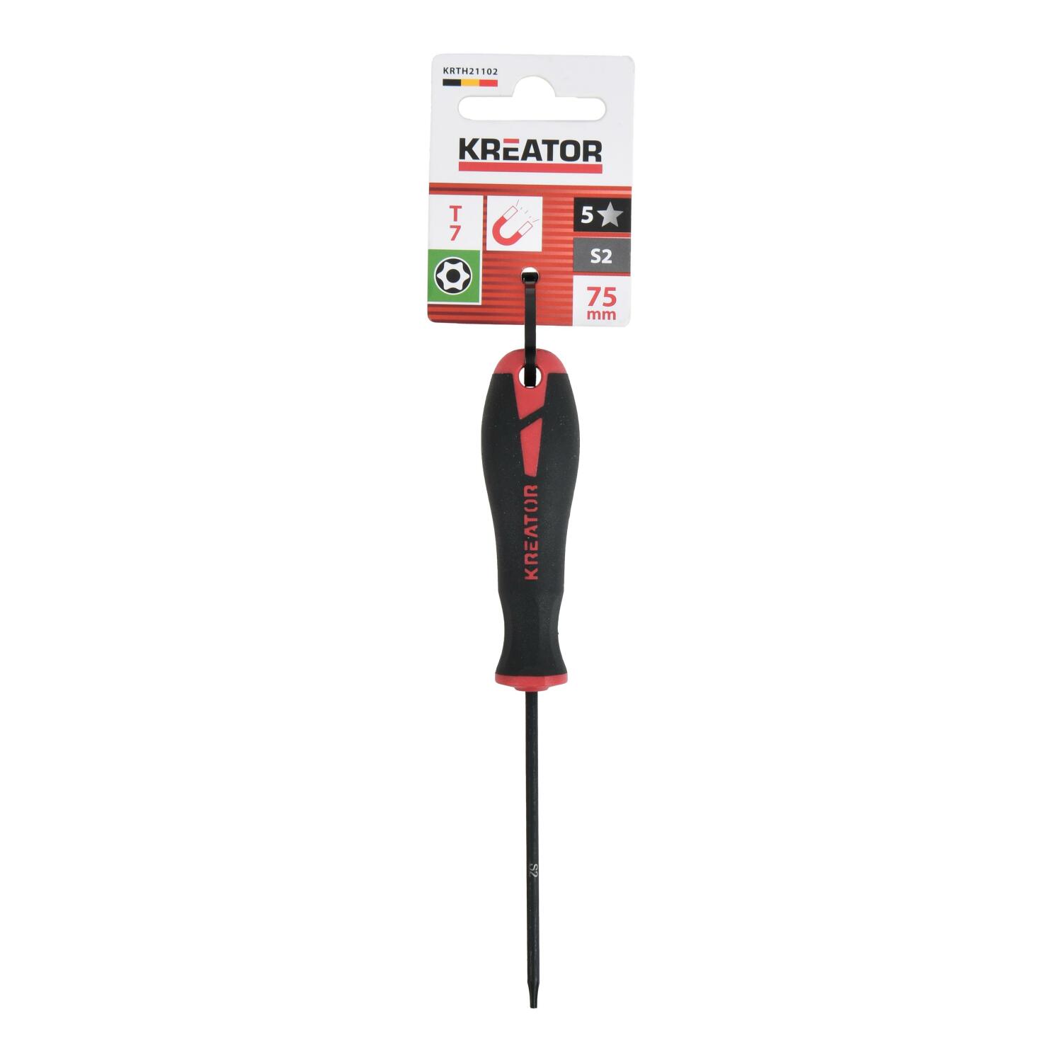 Kreator skrūvgriezis Torx KRTH21102, 75mm, T7