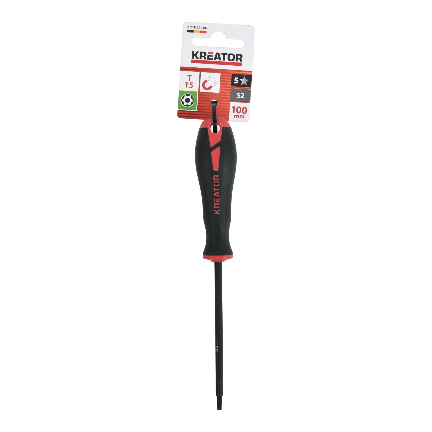 Kreator skrūvgriezis Torx KRTH21106, 100mm, T15